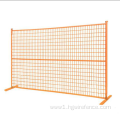 removable outdoor temporary construction fencing panels